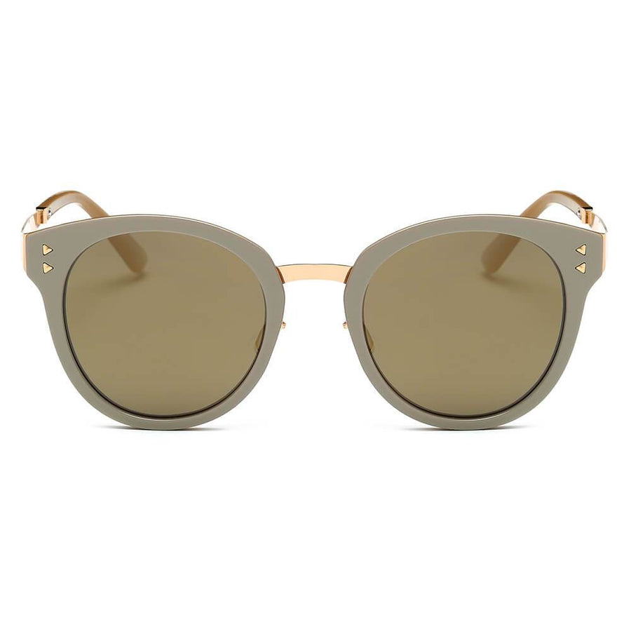 CHENEY | Hipster Polarized Lens Horned Rim Retro Fashion Sunglasses