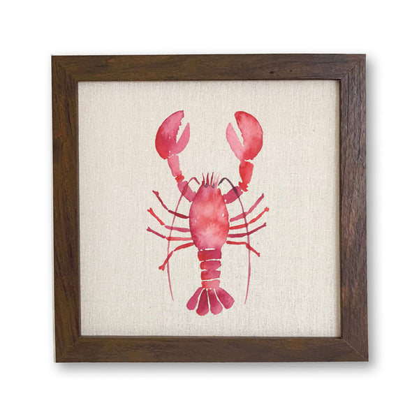 Lobster - Framed Sign