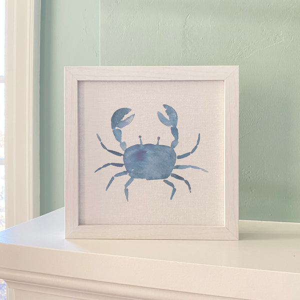 Blue Crab - Framed Sign