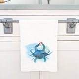 Watercolor Crab - Cotton Tea Towel