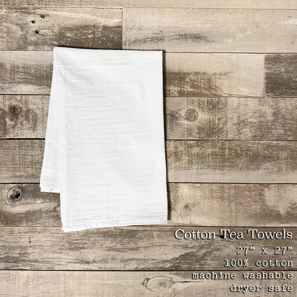 Tropical Plants - Cotton Tea Towel