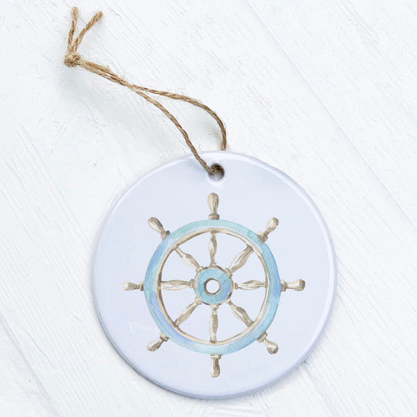 Ship Wheel - Ornament