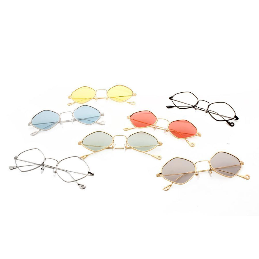 BARRINGTON | Slim Diamond Shape Sunglasses- 7 Colors