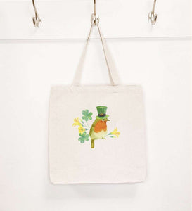 Leprechaun Bird - Canvas Tote Bag