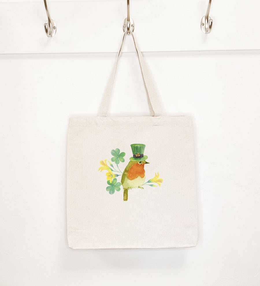 Leprechaun Bird - Canvas Tote Bag