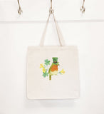 Leprechaun Bird - Canvas Tote Bag