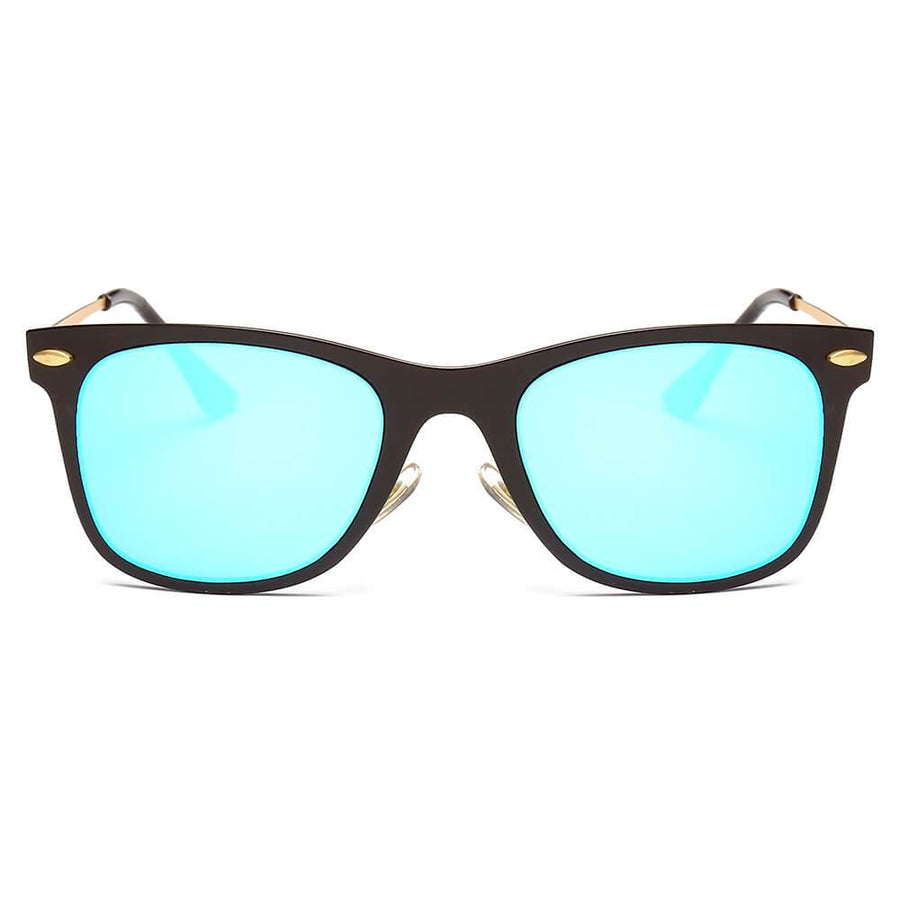DUGALD Classic Horn Rimmed Rectangle Fashion Sunglasses- 4 Colors