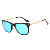 DUGALD Classic Horn Rimmed Rectangle Fashion Sunglasses- 4 Colors