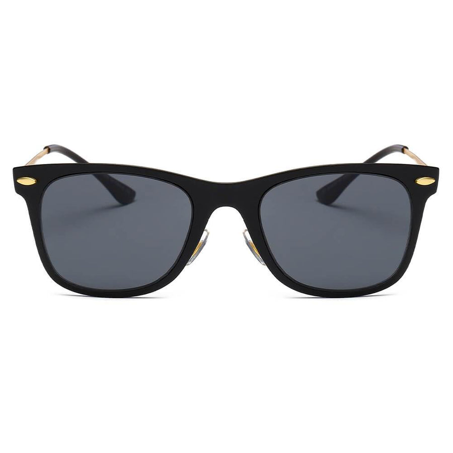 DUGALD Classic Horn Rimmed Rectangle Fashion Sunglasses- 4 Colors