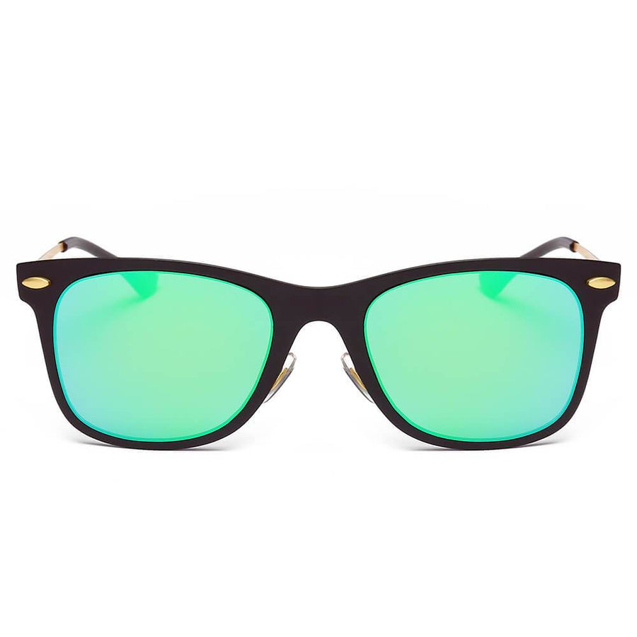 DUGALD Classic Horn Rimmed Rectangle Fashion Sunglasses- 4 Colors