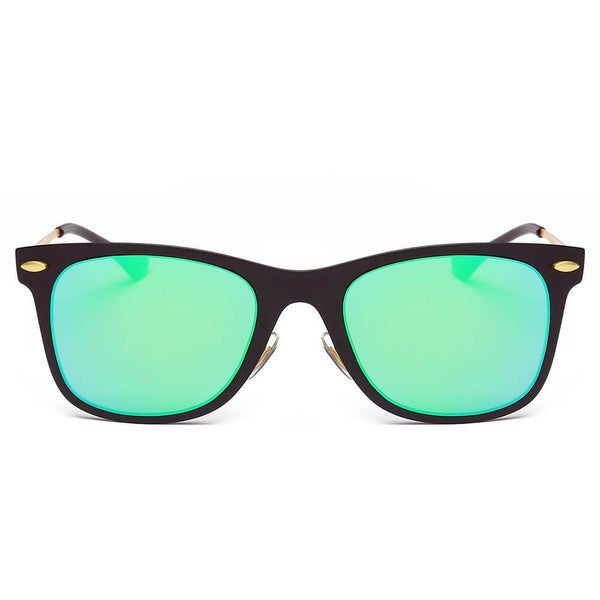 DUGALD | Classic Horn Rimmed Rectangle Fashion Sunglasses