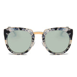 FERNDALE  Mirrored Polarized Lens Oversized Cat-Eye Sunglasses- 6 Colors