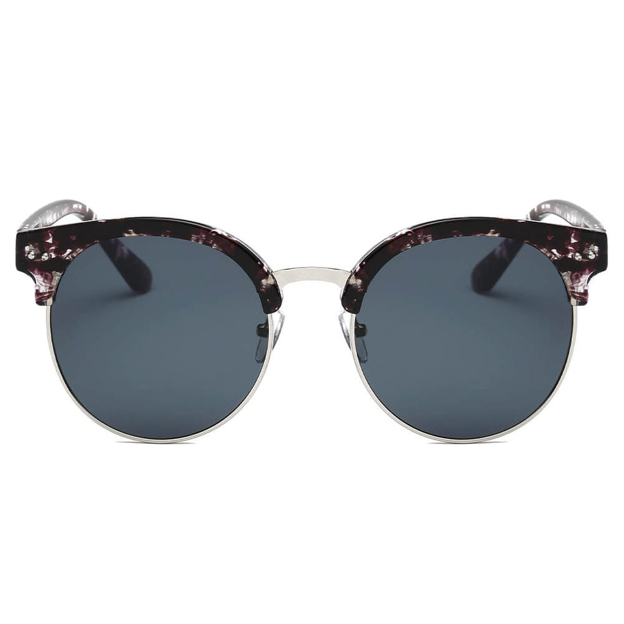 Jermyn - Retro Fashion Round Sunglasses