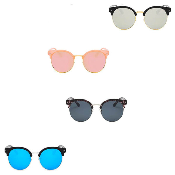 Jermyn - Retro Fashion Round Sunglasses