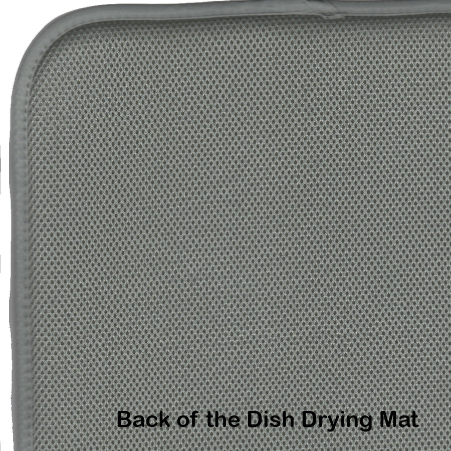 Sunflowers in Color Dish Drying Mat