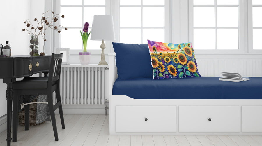 Sunflowers in Color Standard Pillowcase