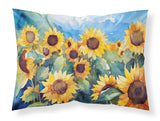Sunflowers in Watercolor Standard Pillowcase 4