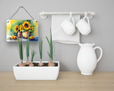 Sunflowers in Watercolor Wall or Door Hanging Prints 7