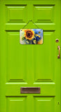Sunflowers in Watercolor Wall or Door Hanging Prints 1