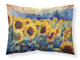 Sunflowers in Watercolor Standard Pillowcase 2