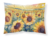 Kansas Sunflowers in Watercolor Standard Pillowcase 2