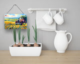 Kansas Sunflowers in Watercolor Wall or Door Hanging Prints 1