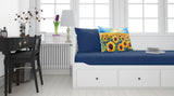 Kansas Sunflowers in Watercolor Standard Pillowcase 1