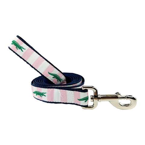 Alligators (Pink) - Dog Leash