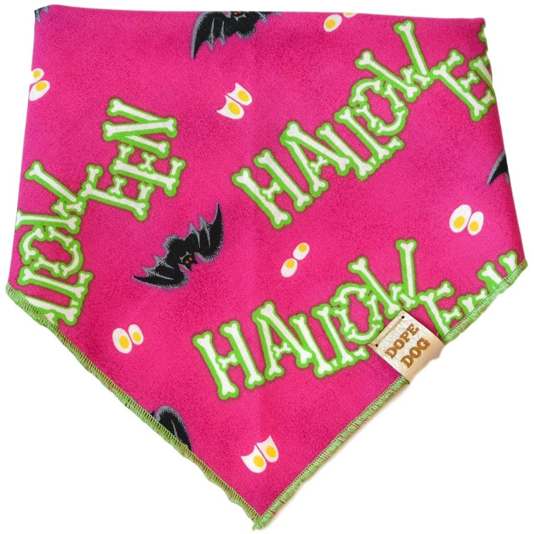 Happy Halloweenie Dog Bandana- 2 Sizes