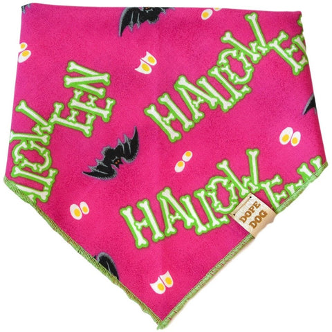 Happy Halloweenie Dog Bandana- 2 Sizes