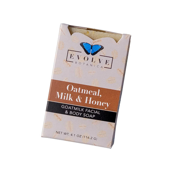 Oatmeal Milk & Honey Goat's Milk Facial & Body Soap