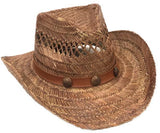 ‘Wild West’ Natural Stain Cowboy Hat