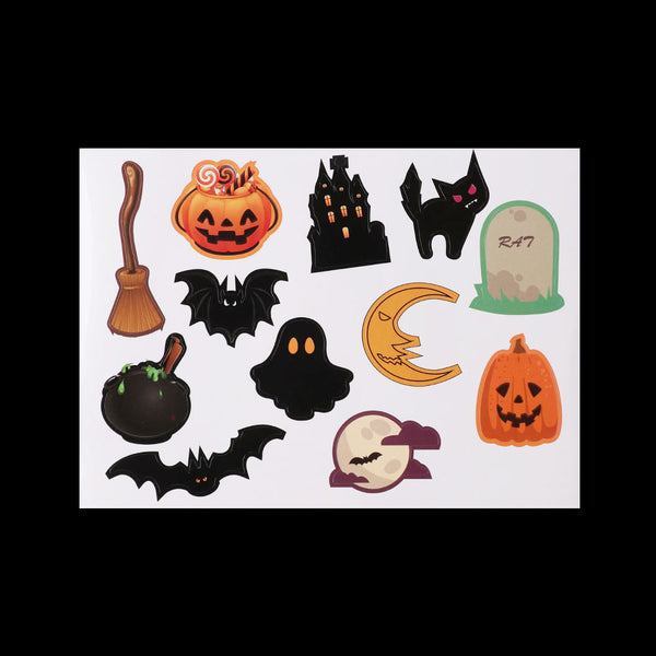 192 Halloween Stickers