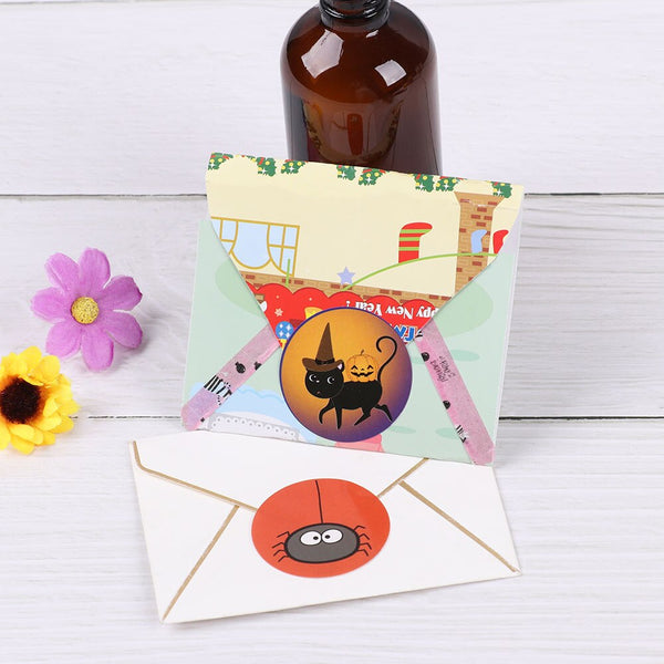 192 Halloween Stickers