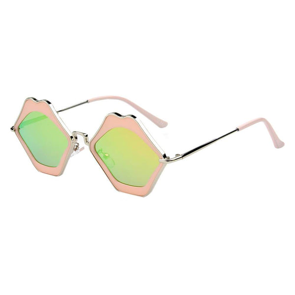 MADISON | Womens Fashion Lip Shape Hippie Love Party Sunglasses