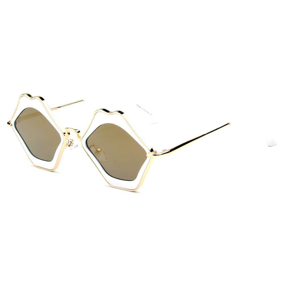 MADISON | Lip Shaped Hippie Love Sunglasses- 5 Colors