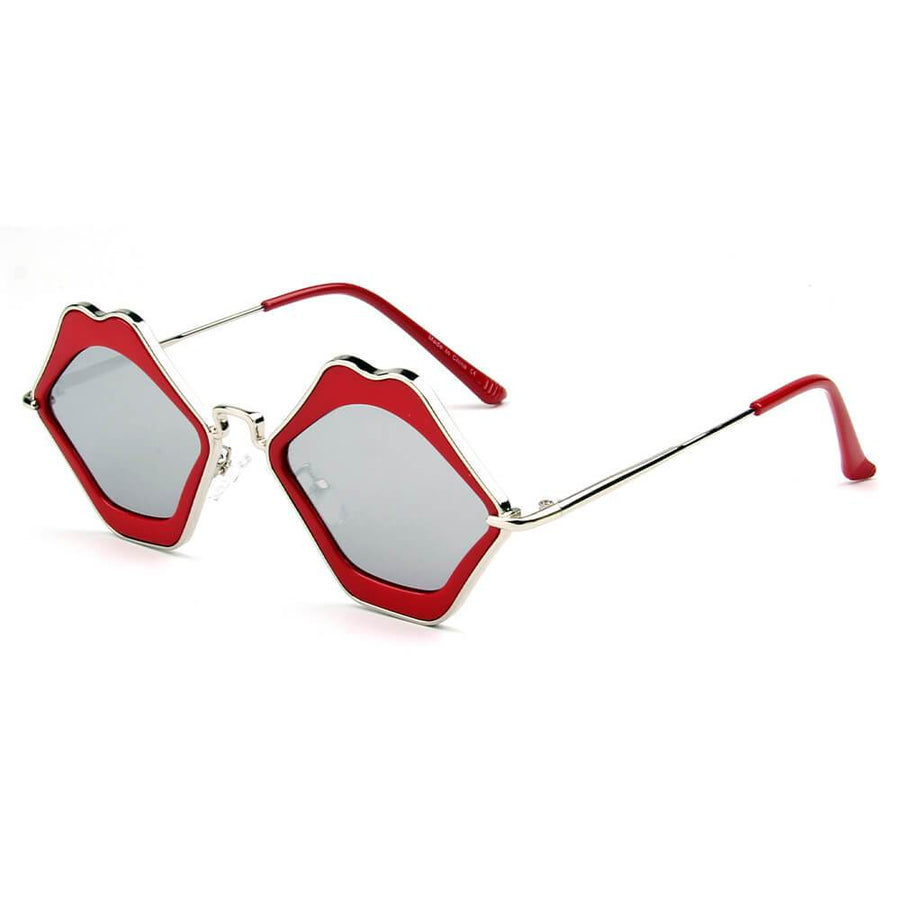 MADISON | Lip Shaped Hippie Love Sunglasses- 5 Colors