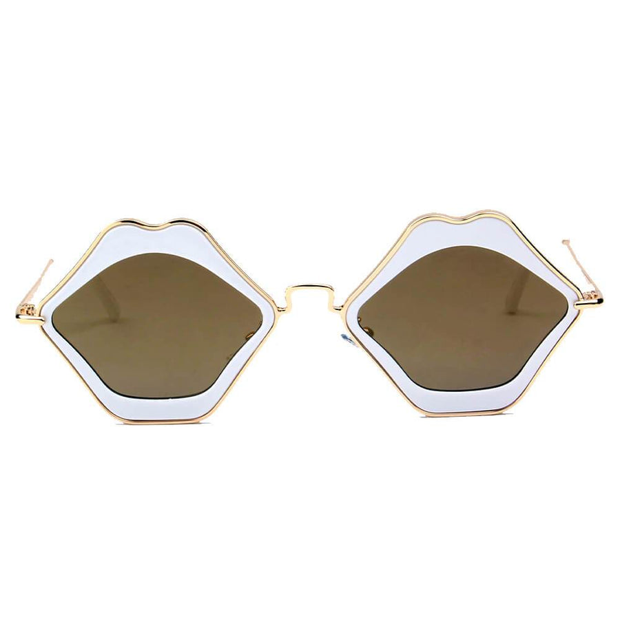 MADISON | Lip Shaped Hippie Love Sunglasses- 5 Colors