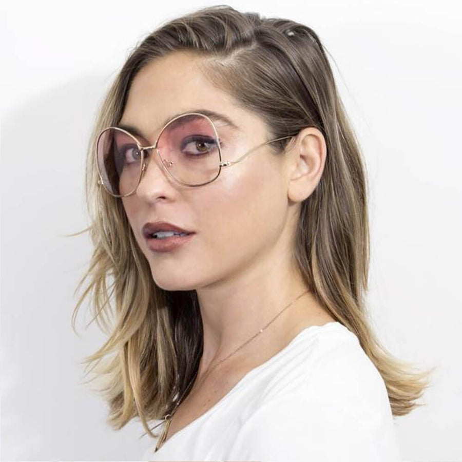 Eugene Trendy Oversized Pantone Lens Sunglasses- 12 Colors