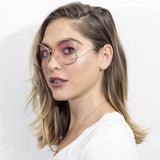 Eugene Trendy Oversized Pantone Lens Sunglasses- 12 Colors