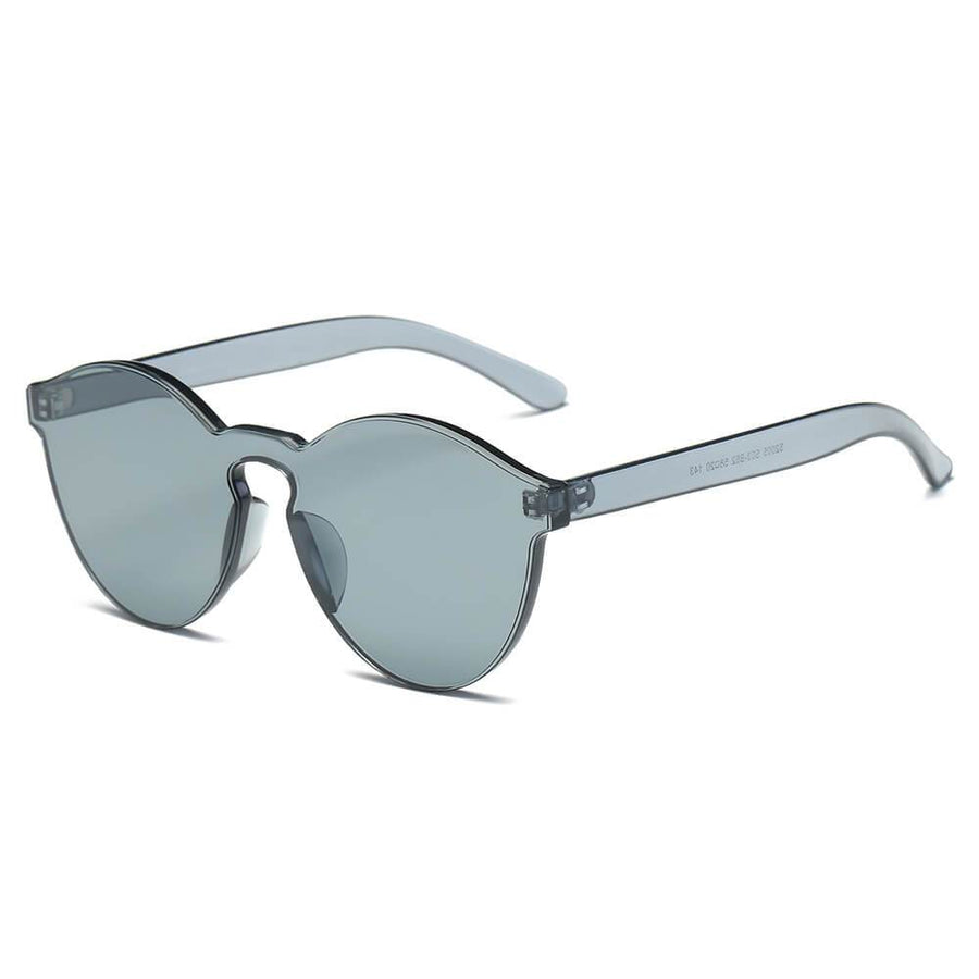 FARGO Translucent  Monochromatic Candy Colorful Lens Sunglasses- 8 Colors