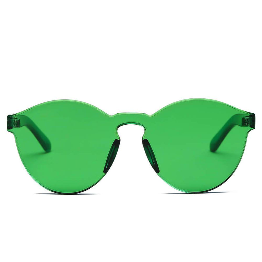 FARGO Translucent  Monochromatic Candy Colorful Lens Sunglasses- 8 Colors