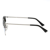 BILOXI Half Frame Round Cat-Eye Polarized Sunglasses- 6 Colors