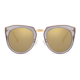 FERNDALE  Mirrored Polarized Lens Oversized Cat-Eye Sunglasses- 6 Colors