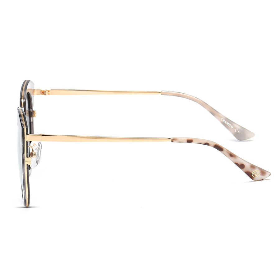 FERNDALE  Mirrored Polarized Lens Oversized Cat-Eye Sunglasses- 6 Colors