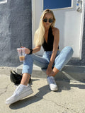 ENOCH | Metal Flat Lens Square Sunglasses- 2 Colors