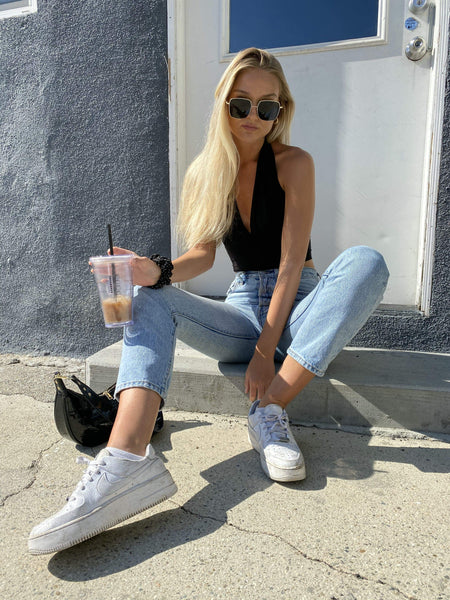 ENOCH | Metal Flat Lens Square Sunglasses- 2 Colors