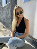 ENOCH | Metal Flat Lens Square Sunglasses- 2 Colors