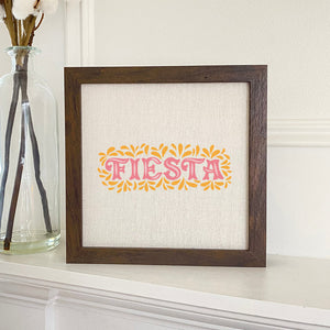 Fiesta - Framed Sign