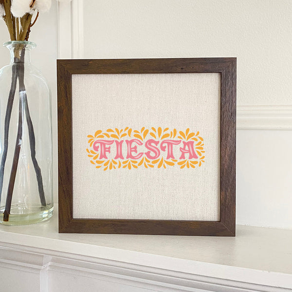 Fiesta - Framed Sign